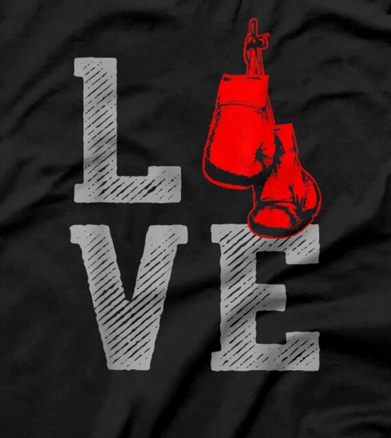 Kickboxing Love Kick Boxing Workout T-Shirt