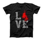 Kickboxing Love Kick Boxing Workout T-Shirt