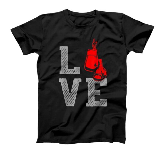 Kickboxing Love Kick Boxing Workout T-Shirt