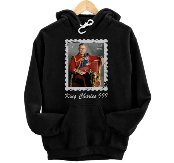 King Charles III Coronation 2022 Celebration Royal Family Pullover Hoodie