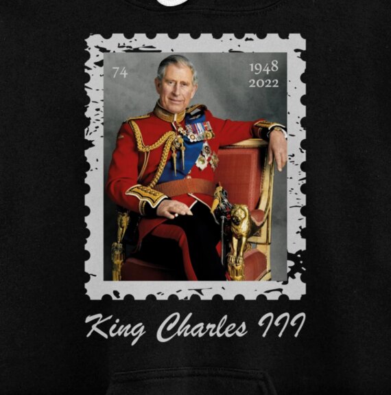 King Charles III Coronation 2022 Celebration Royal Family Pullover Hoodie