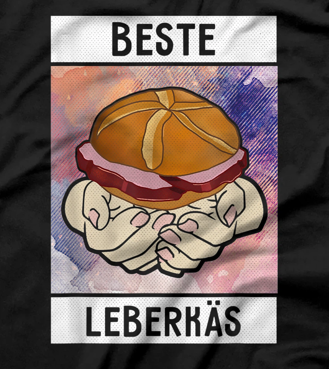 Leberkas Leberkäse Fleischkäse Leberkassemmel Bavaria T-Shirt