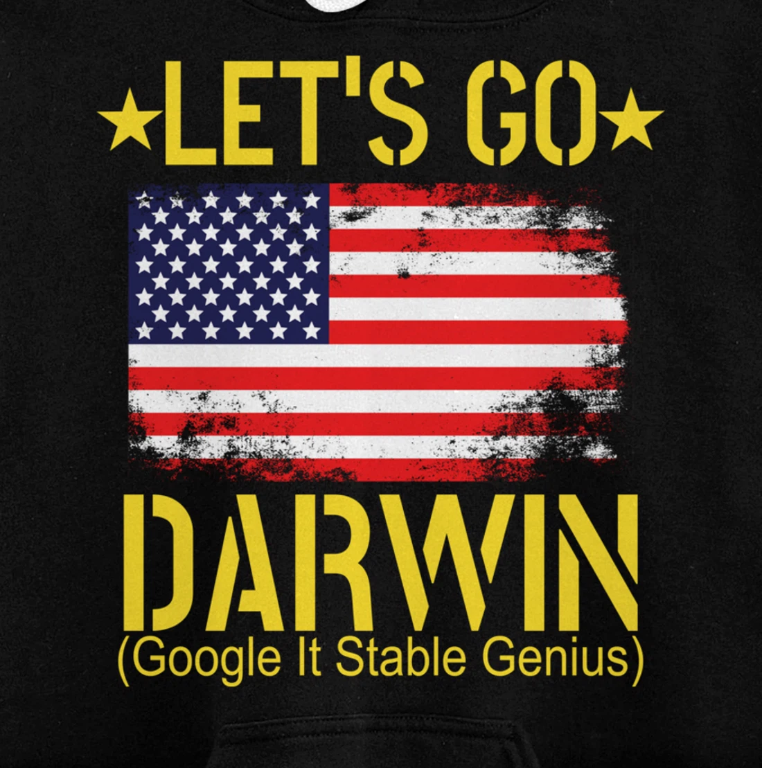 Let's Go Darwin VAMOS Darwin Buscalo En Pullover Hoodie