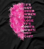 Lion Gym Quote Positive Message Motivation Sayings Workout T-Shirt