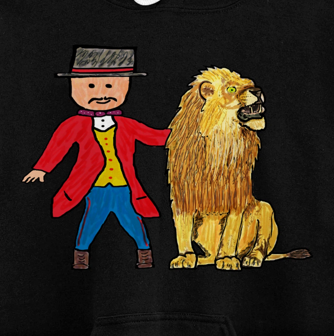 Lion Taming Pullover Hoodie