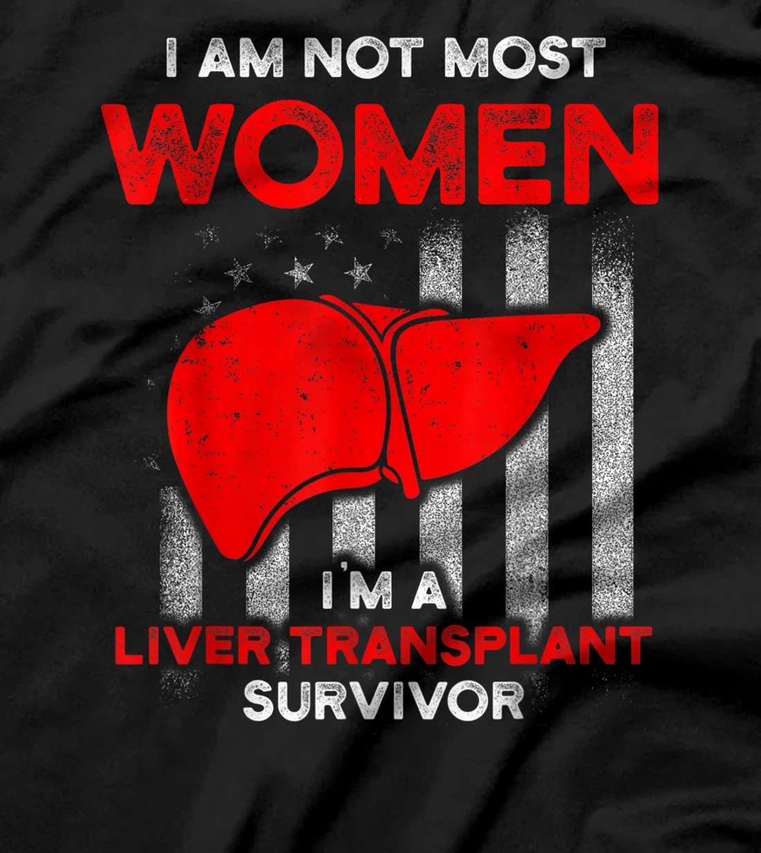 Liver Transplant Survivor Most  Organ Warrior T-Shirt