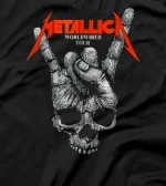 M_etal_licas 25 Hot Rock Band Limited Design T-Shirt