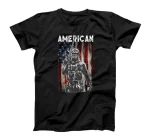 Military American Flag USA- 4Th July- USA US Flag Patriotic T-Shirt