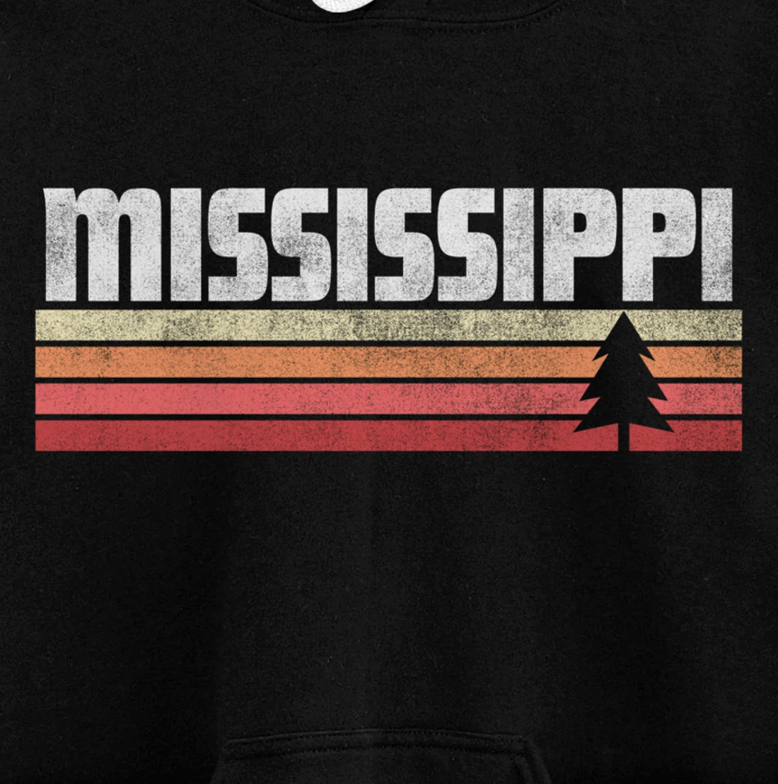 Mississippi Retro Style Shirt Vintage 70s 80s 90s Home Gift Pullover Hoodie