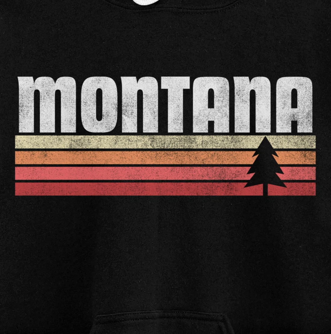 Montana Retro Style Shirt Vintage 70s 80s 90s Home Gift Pullover Hoodie