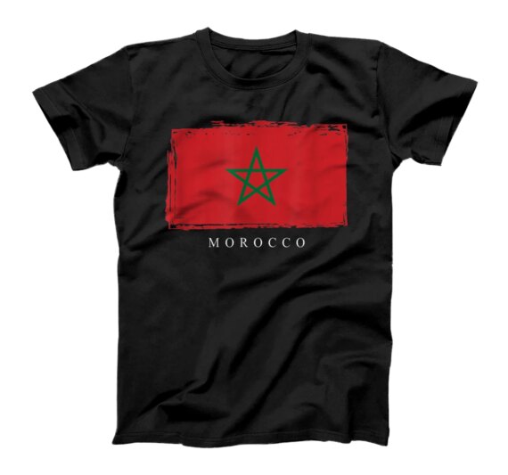 Morocco Moroccan Moroccans Marrakech flag Maghreb T-Shirt