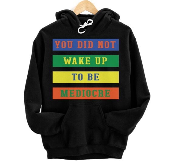 Motivational Gym Quote Funny Fitness Pullover Hoodie