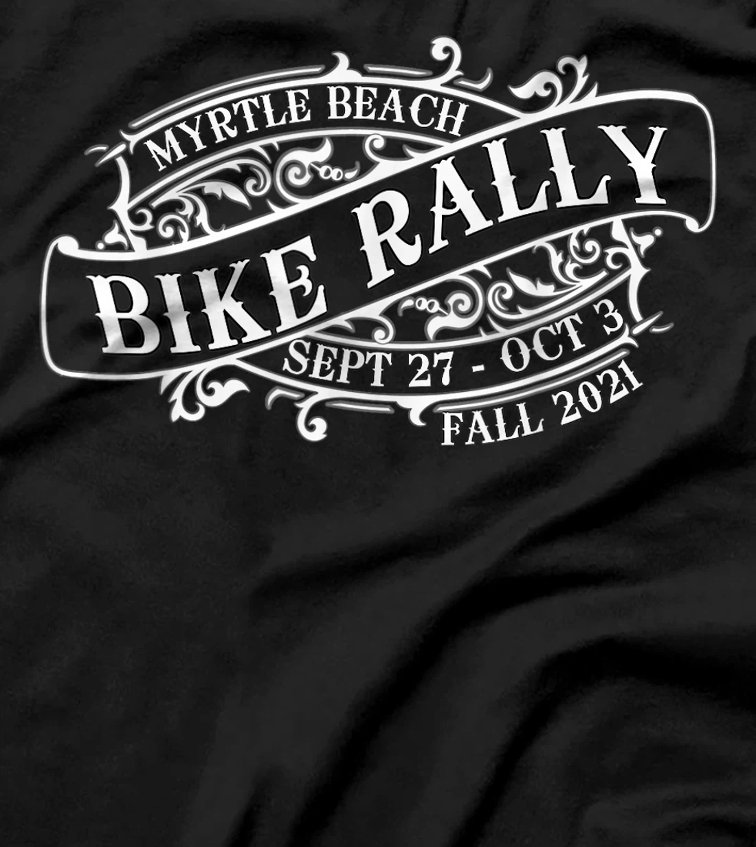 MYRTLE BEACH BIKE RALLY FRONT VINTAGE DESIGN T-Shirt