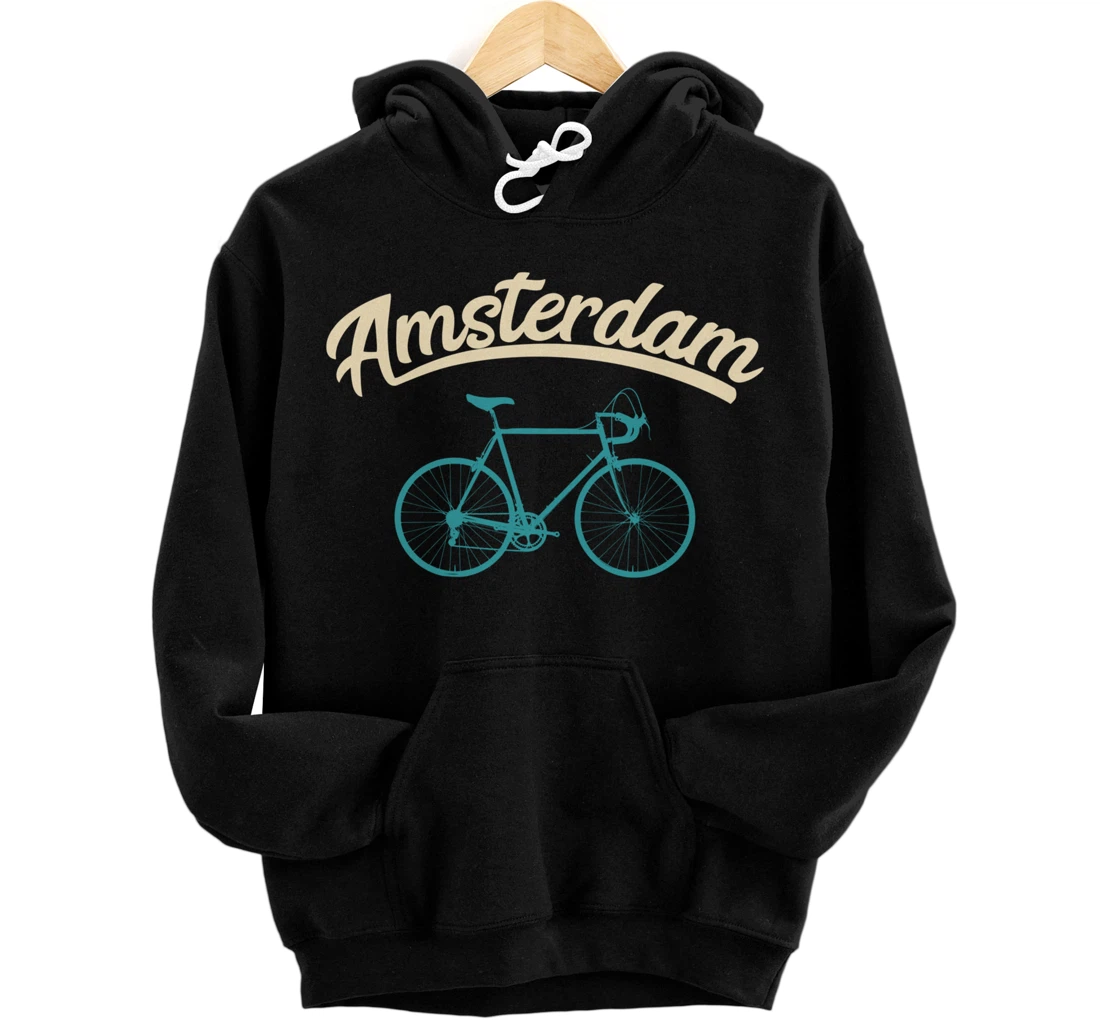 Netherlands Amsterdam Dutch Cycling Bicycle Riding Biking Pullover Hoodie