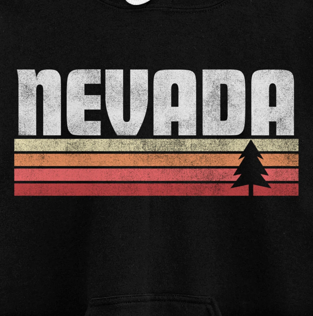 Nevada Retro Style Shirt Vintage 70s 80s 90s Home Pride Gift Pullover Hoodie