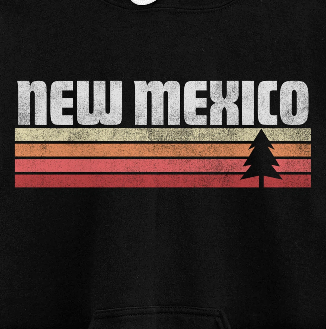 New Mexico Retro Style Shirt Vintage 70s 80s 90s Home Gift Pullover Hoodie