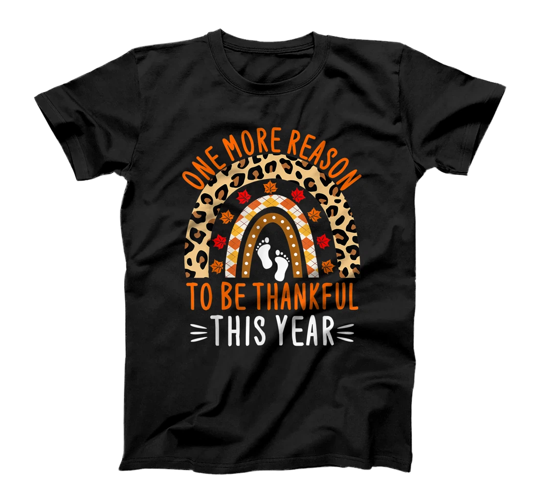One More Reason To Be Thankful This Year Leopard Rainbow T-Shirt