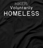 Pacific Crest Trail John Muir Trail Hiker Homeless Volunteer T-Shirt