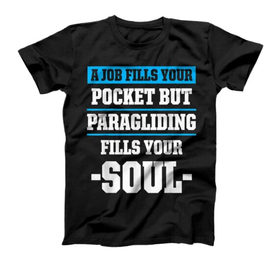 Paraglider Funny Paragliding Paramotor T-Shirt