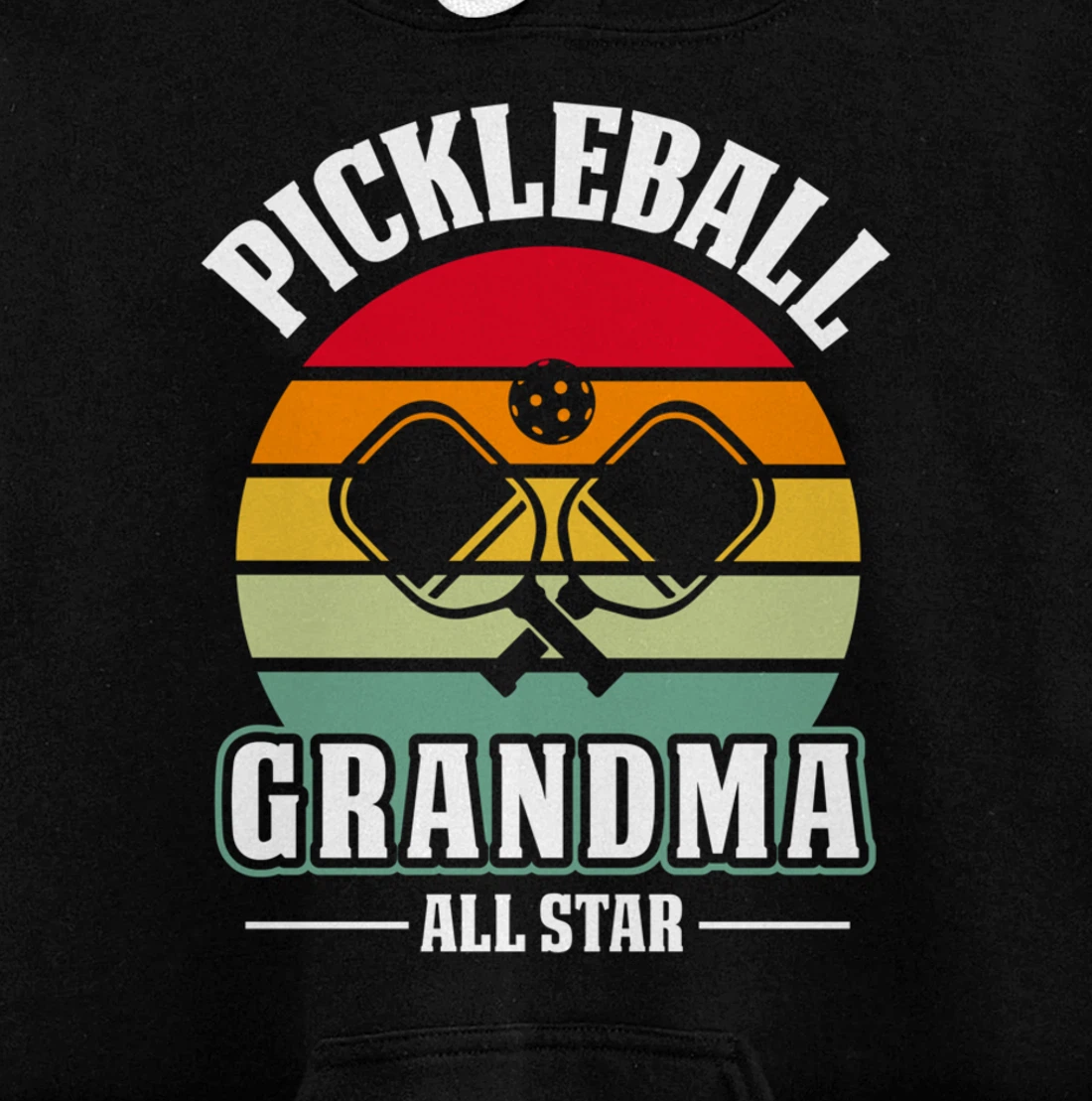 Pickleball Grandma - Pickleball Pullover Hoodie