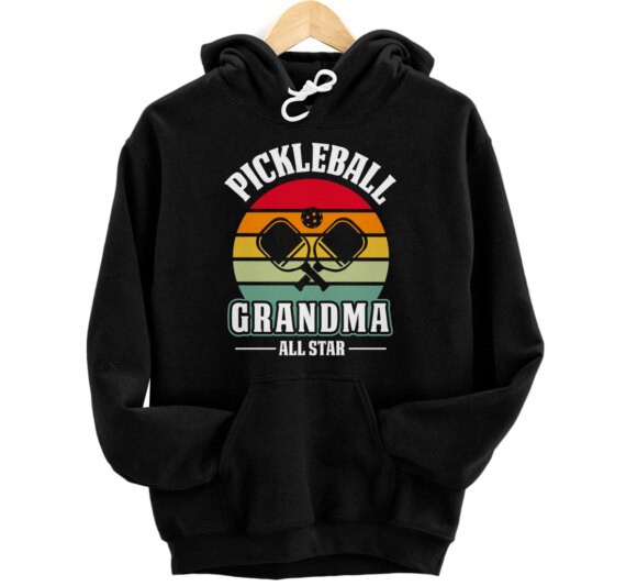 Pickleball Grandma - Pickleball Pullover Hoodie