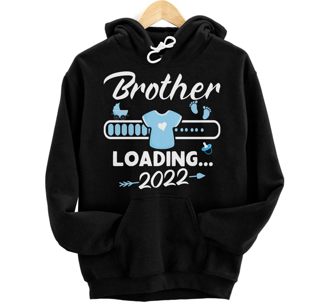 Pregnancy Announcements Brother to be 2022 Pullover Hoodie