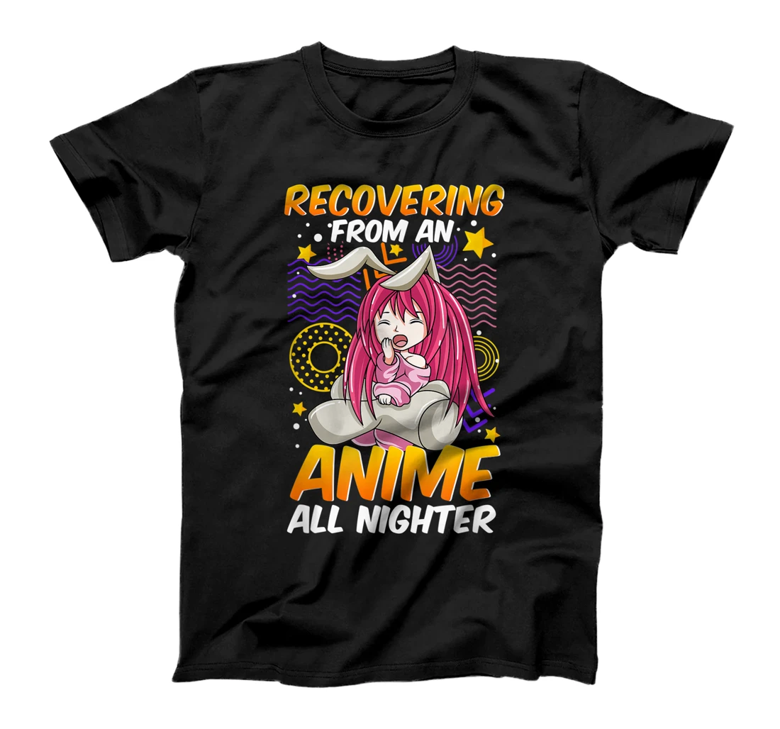 Recovering from an All Nighter Binge Bunny Ears Pajama T-Shirt