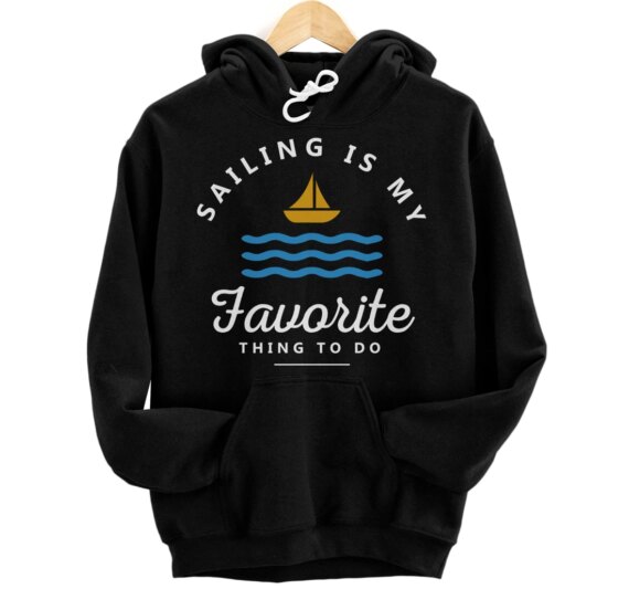 Sailing, water sports, summer, holiday, sea, beach, sun, recreation Pullover Hoodie