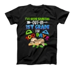 Sloth i've been hanging out in 1st grade for 100 days T-Shirt