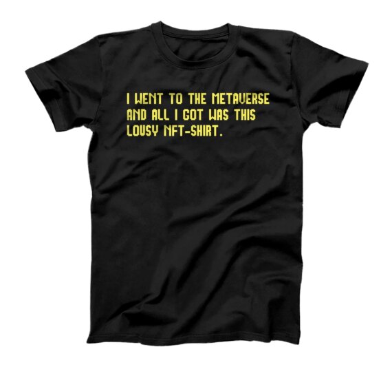 Souvenir From The Metaverse T-Shirt