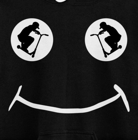 Stunt Scooter scootering Pullover Hoodie