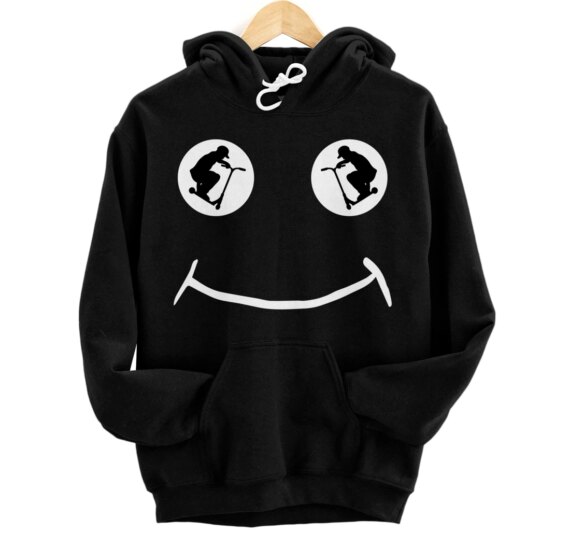 Stunt Scooter scootering Pullover Hoodie