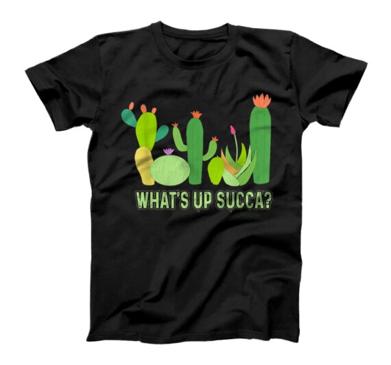 Succulents Gardener Cactus Gardening | What the Fucculent T-Shirt