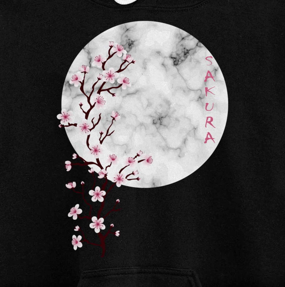SWEET SAKURA CHERRY BLOSSOMS IN THE CLOUD Pullover Hoodie