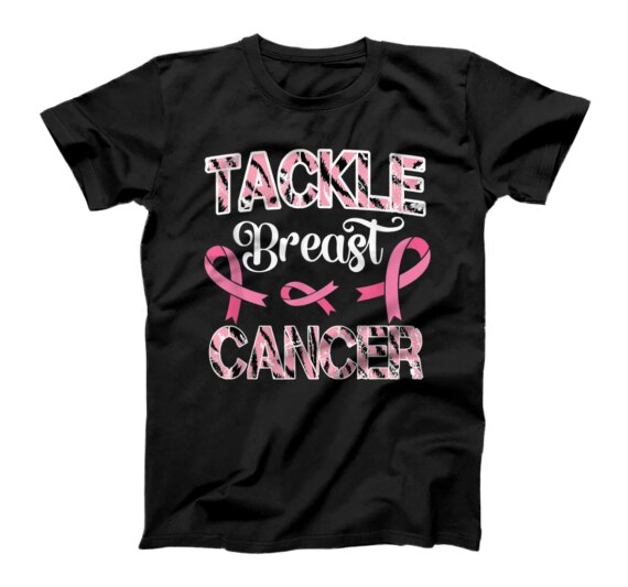 Tackle Breast Cancer T-Shirt