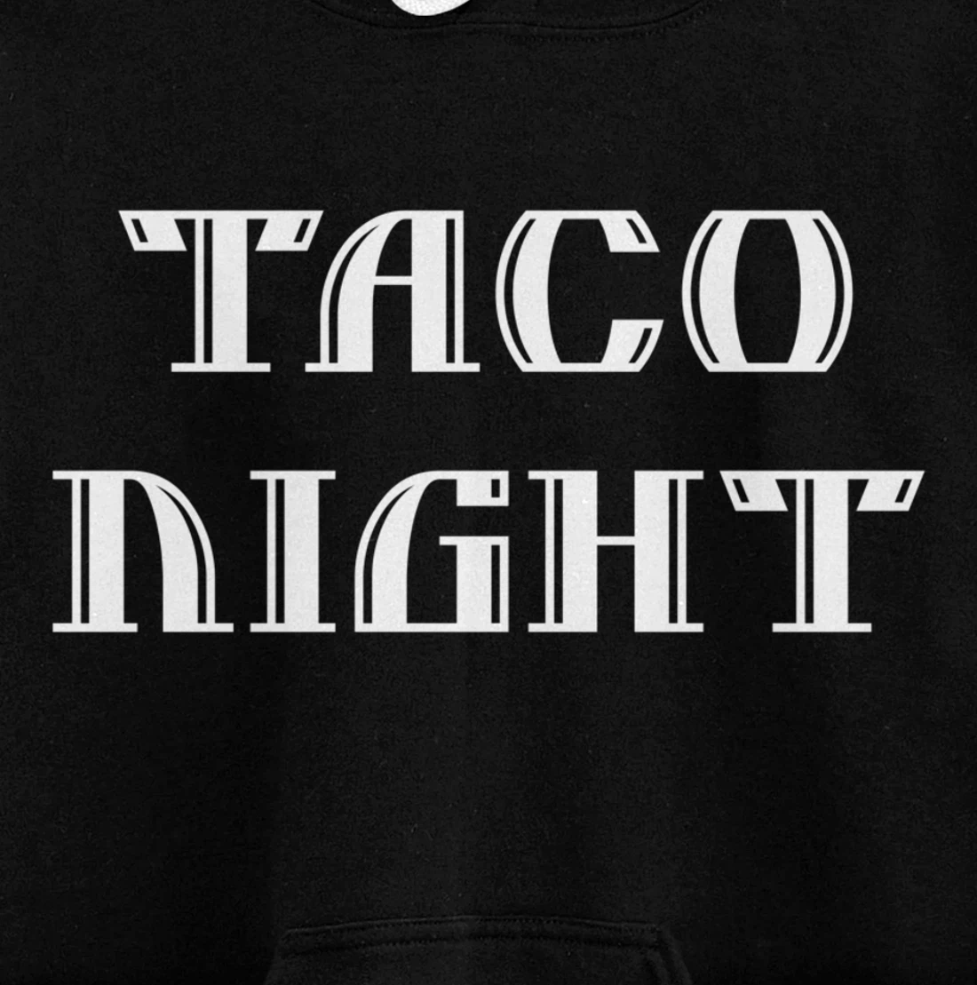Taco Night, Family Taco Night, Mexican Food Lover Pullover Hoodie