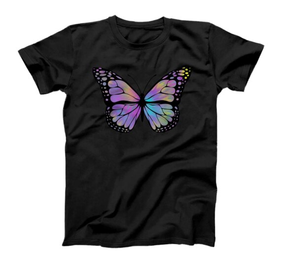 Tie Dye Butterfly Beautiful Butterfly T-Shirt