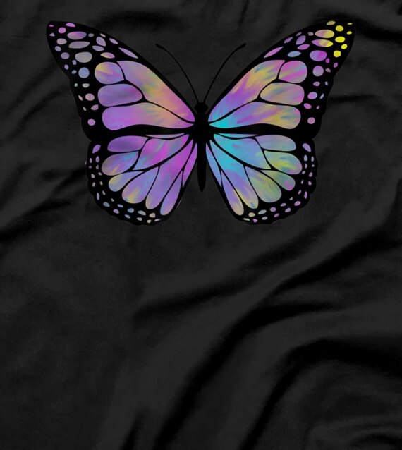 Tie Dye Butterfly Beautiful Butterfly T-Shirt