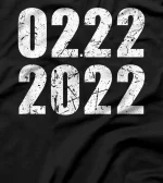 Twosday 2022 Shirt 02-22-2022 Tuesday February 2022 Twosday T-Shirt