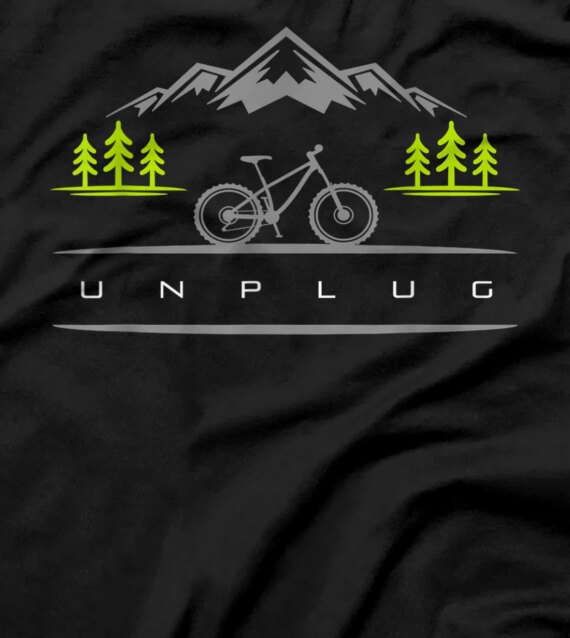 Unplug MTB Mountain Bike Apparel - Mountain Bike T-Shirt