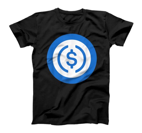USD coin for Crypto Fans T-Shirt