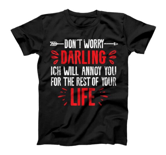Valentine's Day Couple Pair Love For Him For Her Partner T-Shirt