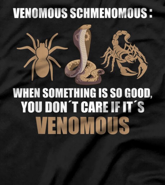 Venomous Scorpion Snake Tarantula Reptile Snake T-Shirt