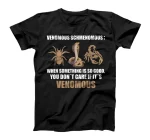 Venomous Scorpion Snake Tarantula Reptile Snake T-Shirt