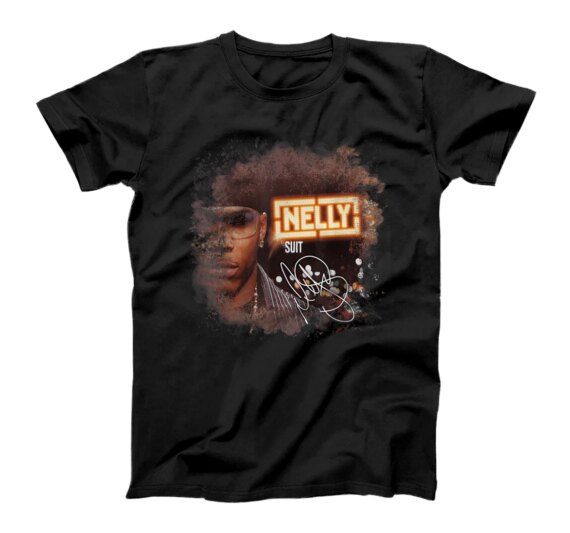 Vintage Nellys Art Rapper Legend Limited Design 80s 90s T-Shirt