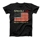 Vintage Old American US Flag Spicoli 2024 Relax I Can Fix It T-Shirt
