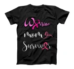 Warrior Survivor Mom Pink T-Shirt