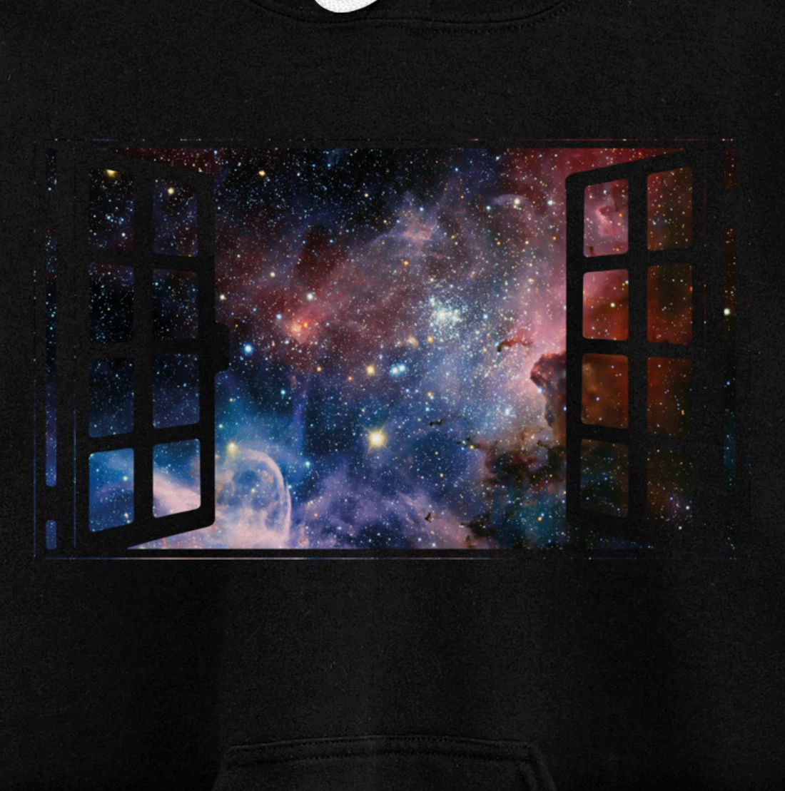 Windows to the Milky Way and distant galaxies Pullover Hoodie