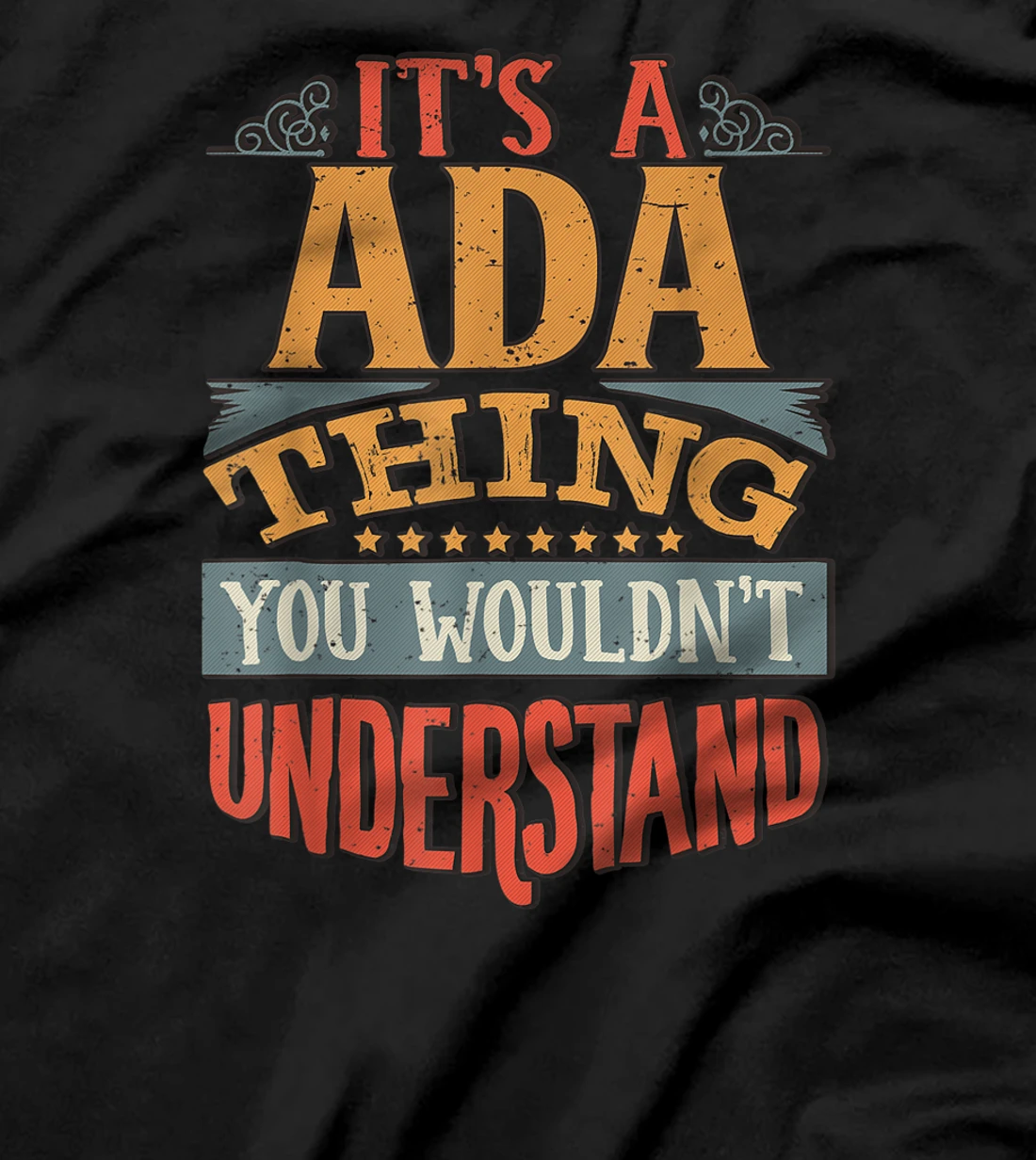  Ada Name T-Shirt