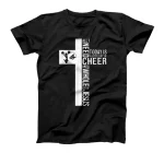  All I Need Is Cheerleading And Jesus Christian Cross T-Shirt
